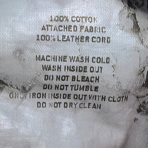 NWT Rundholz Dip Drop Crotch Cotton Pants – Black – Size L - Picture 9 of 9